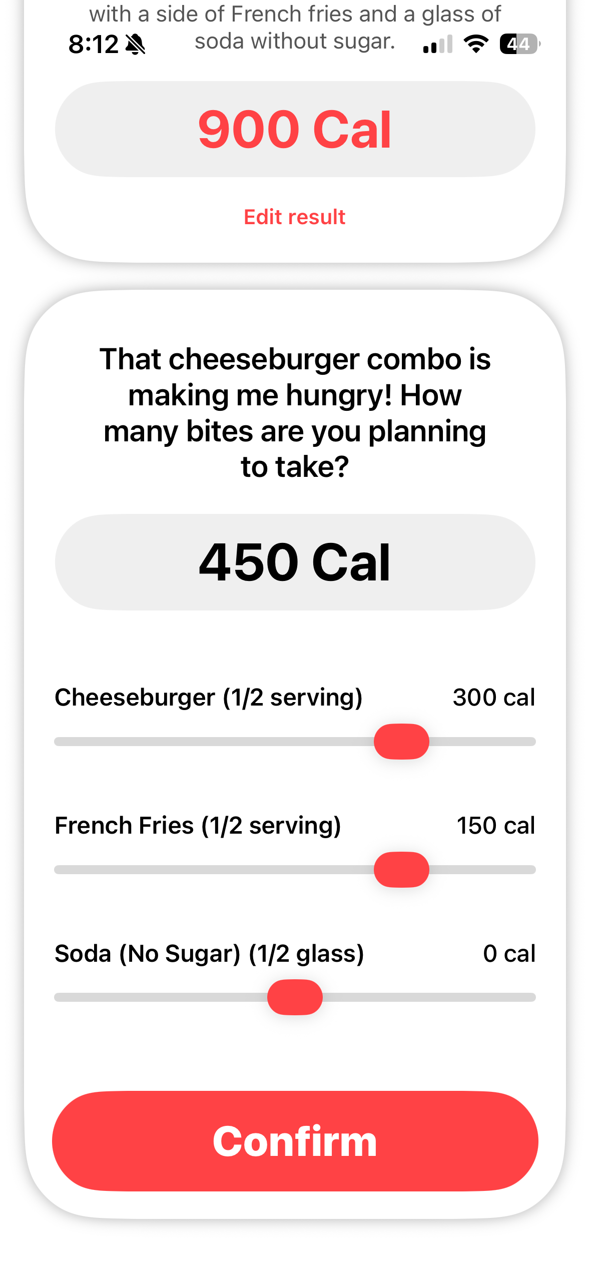 Cheatr - AI Meal Portioning gallery image