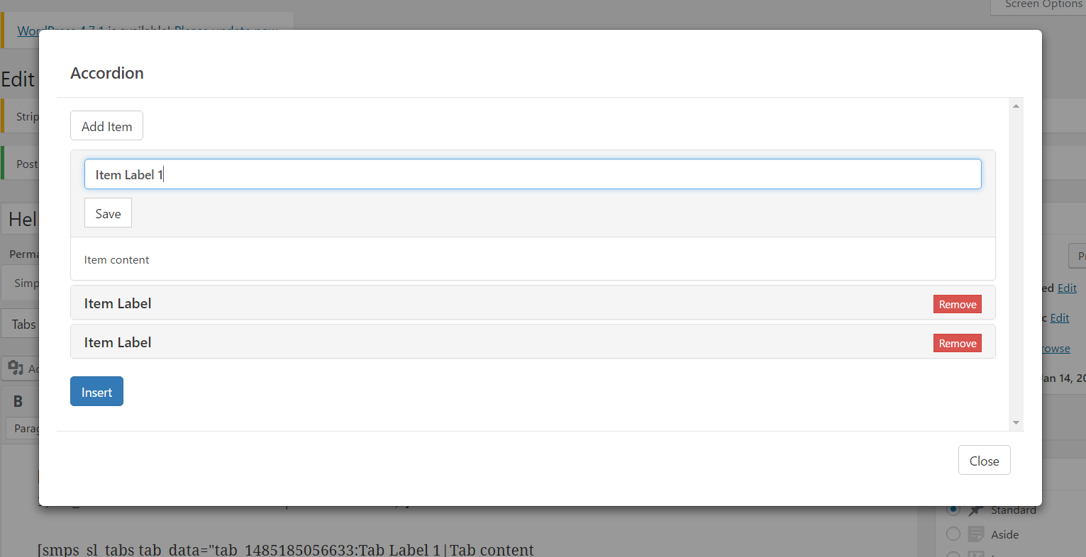 Shortcode Maker gallery image