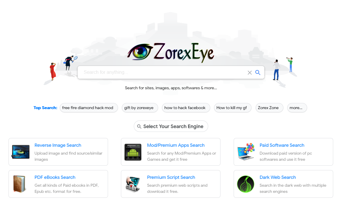 ZoExeye - 인터넷에서 숨겨진 것들 및 무료 프리미엄 물건 찾기 미디어 1