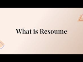 Resoume 2.0 gallery image