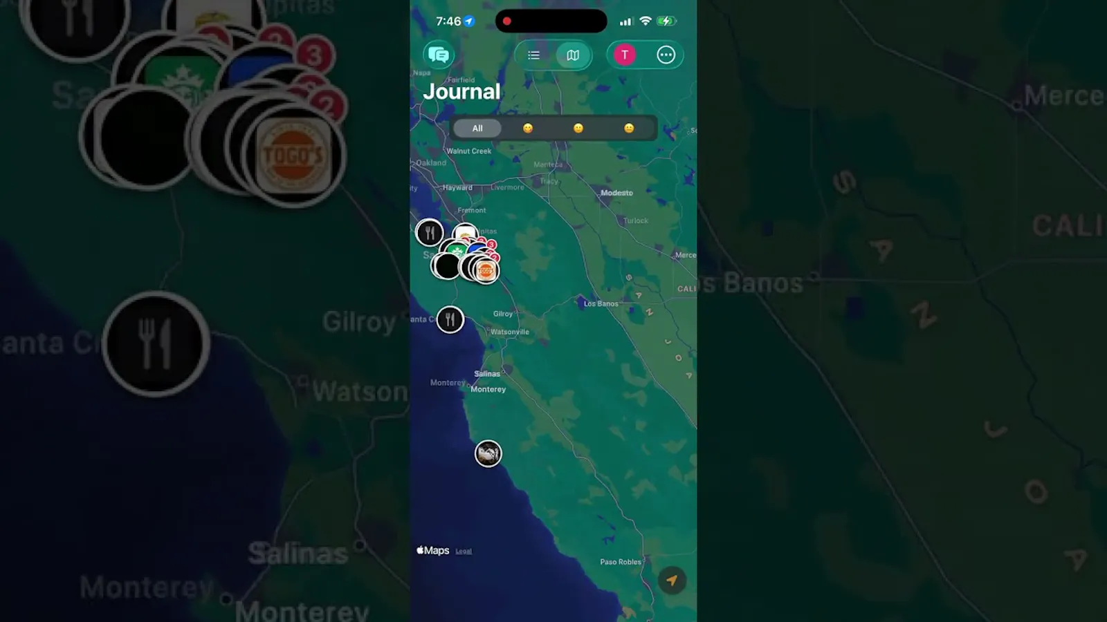 Restaurant Journal screenshot 1 (video preview)