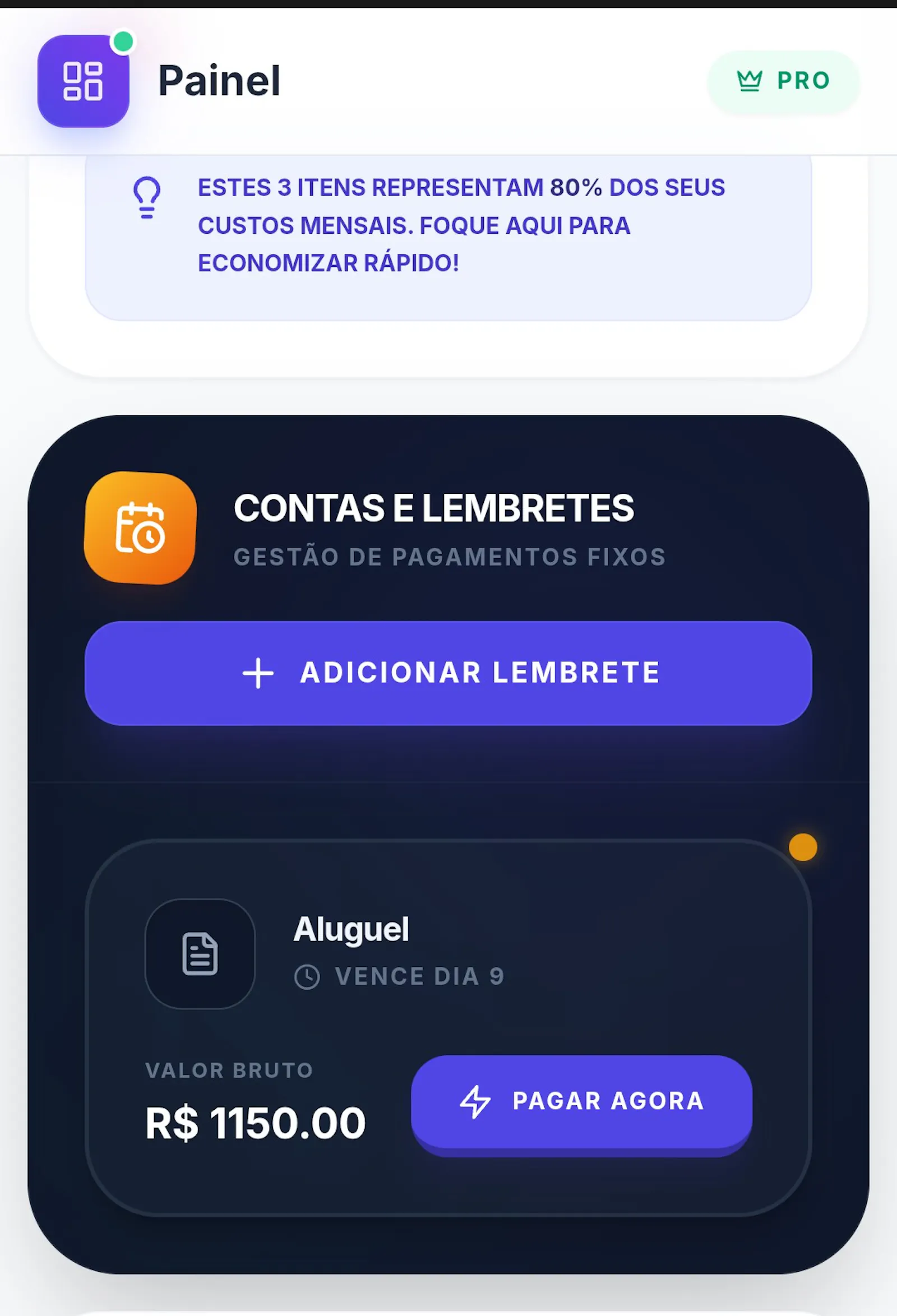 Planejamento Inteligente screenshot 3
