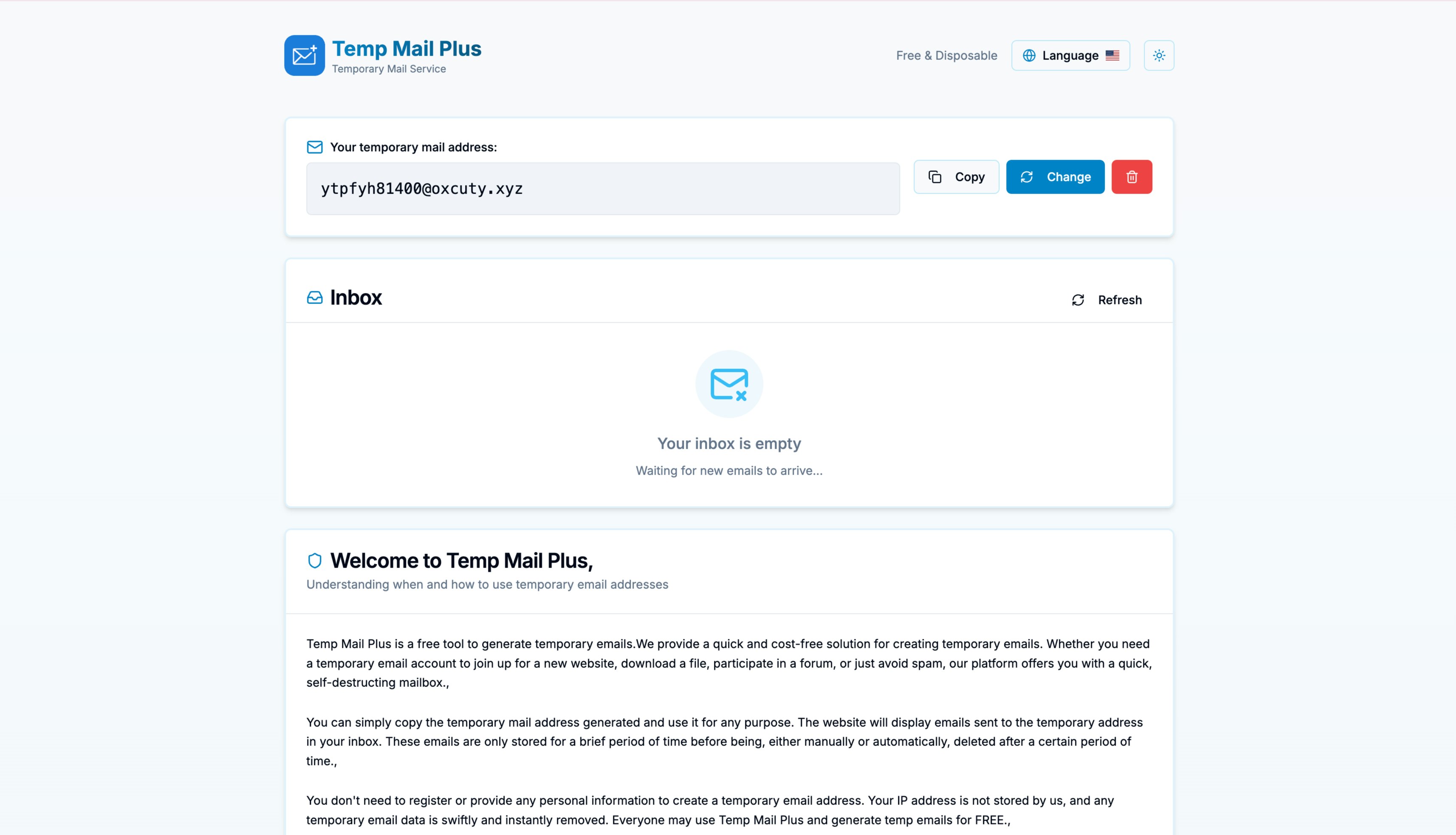 Temp Mail Plus gallery image