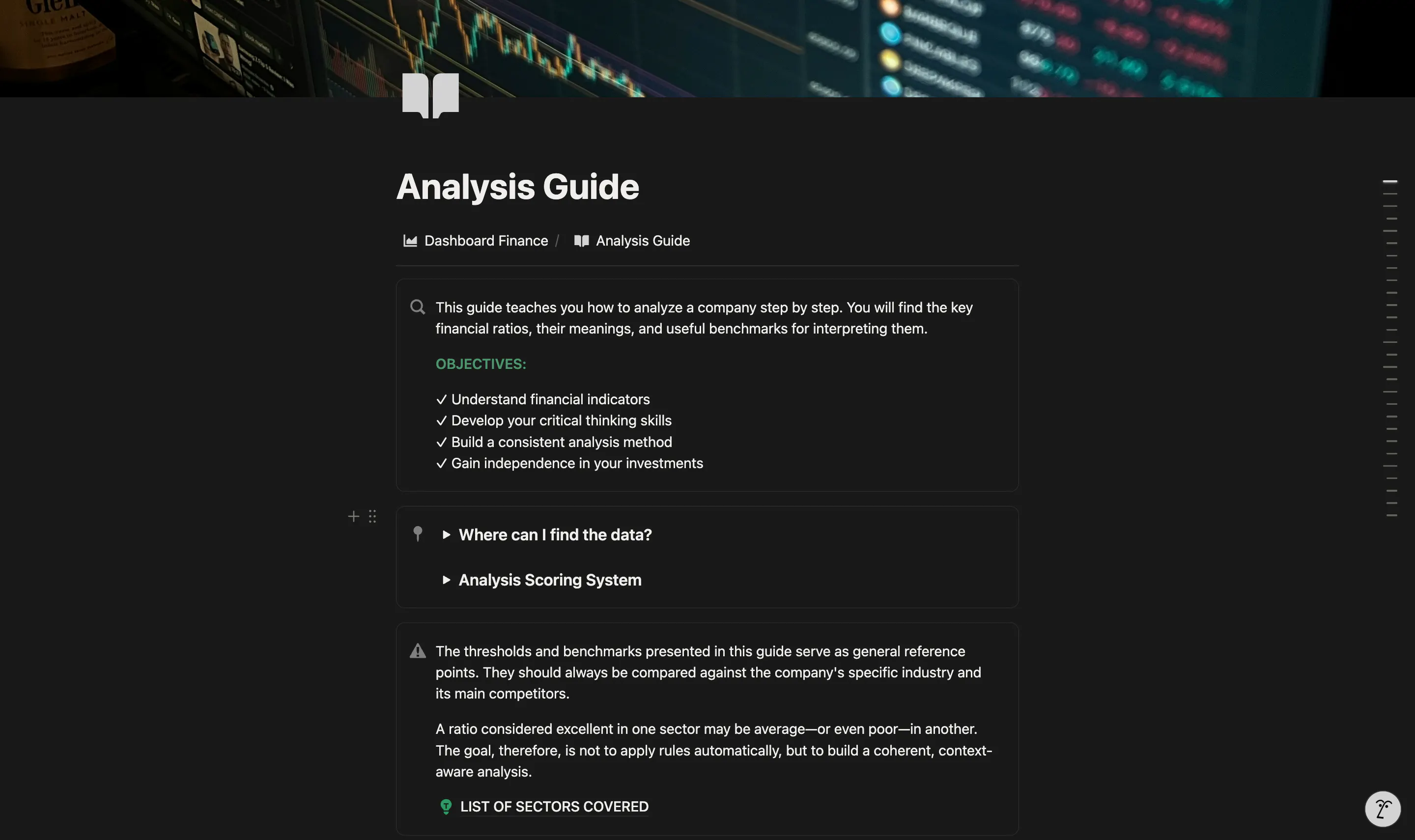 Investment Dashboard: Notion Template screenshot 3