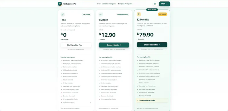 PortuguesePal - Free Portuguese Partner screenshot 3