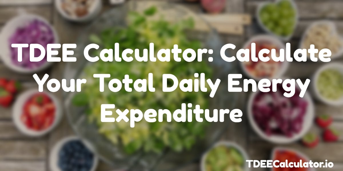 TDEE Calculator gallery image