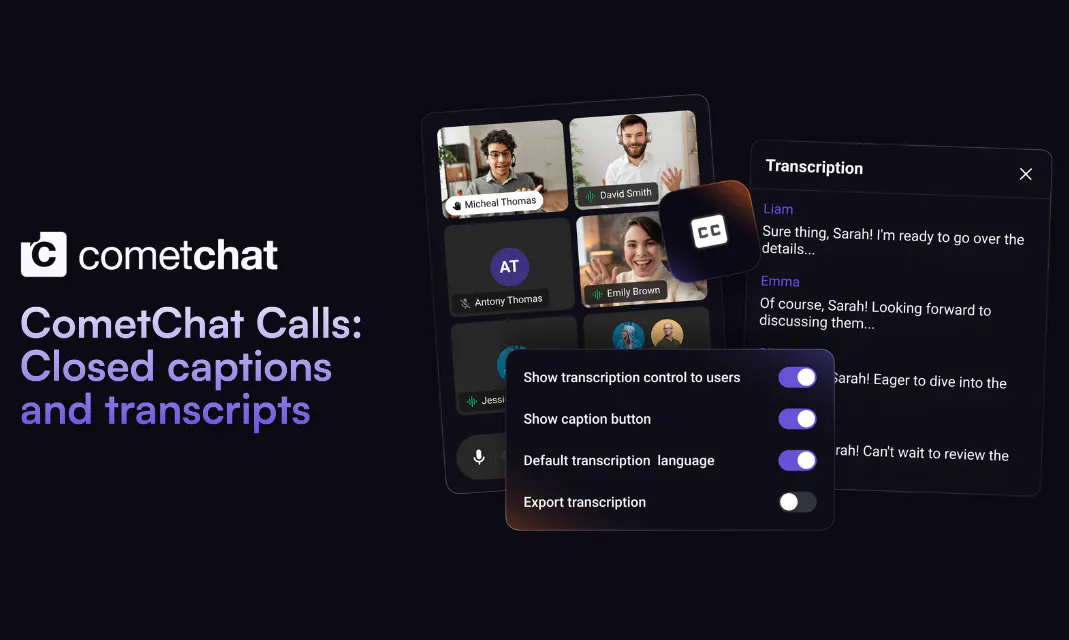 Closed Captions & Call Transcripts gallery image