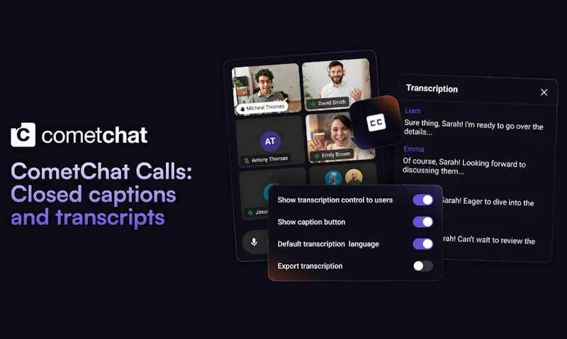 Closed Captions & Call Transcripts screenshot 1
