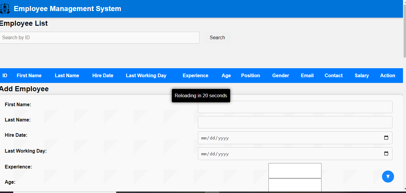 Employee  Management System