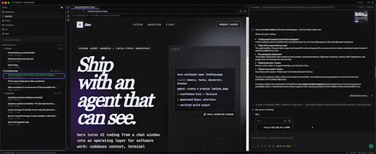 Sero: Workshop for AI-assisted builders gallery image