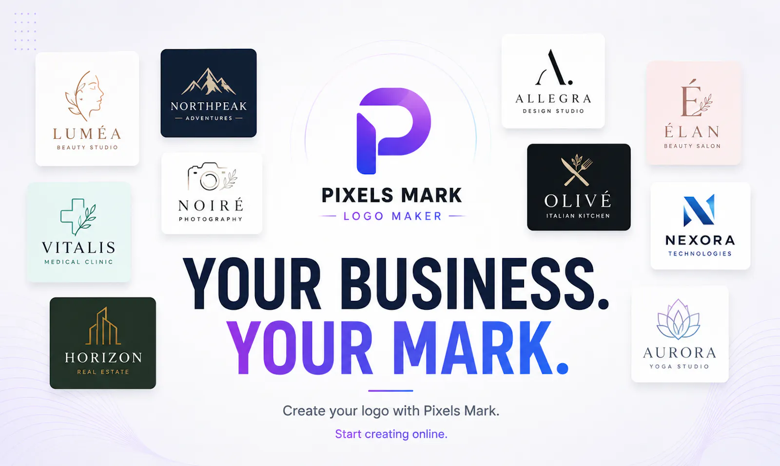 Pixels Mark Logo Maker screenshot 5