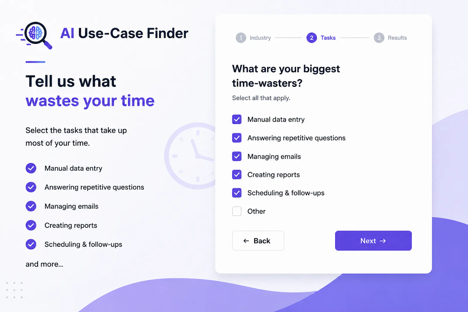 AI Use-Case Finder screenshot 2