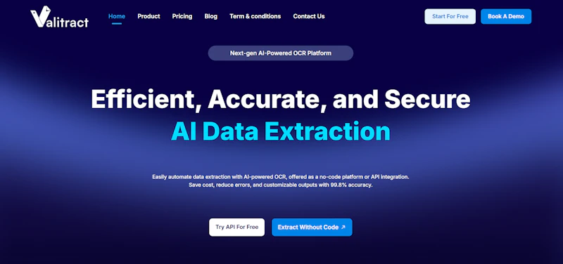 Valitract screenshot 1