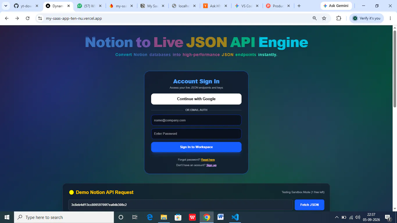 Notion to JSON Engine gallery image