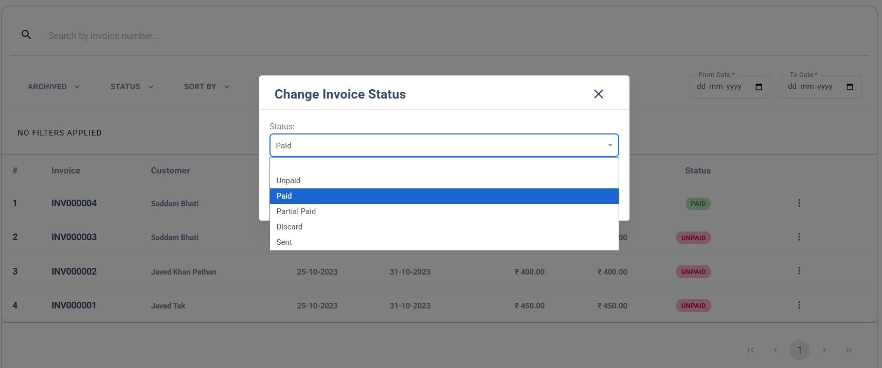 A1invoice: Free Online Invoice Generator gallery image