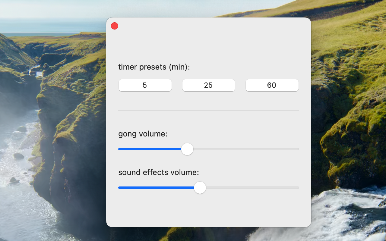 Hilfe ™ - Ein ästhetischer Pomodoro -Timer für MAC Medien 5