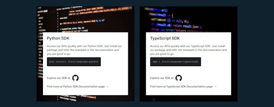 FirstLanguage API gallery image
