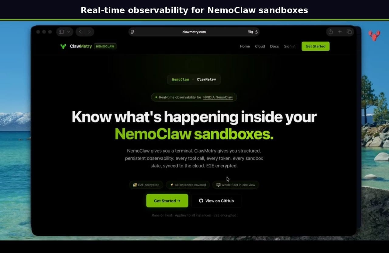 ClawMetry for NVIDIA NemoClaw gallery image