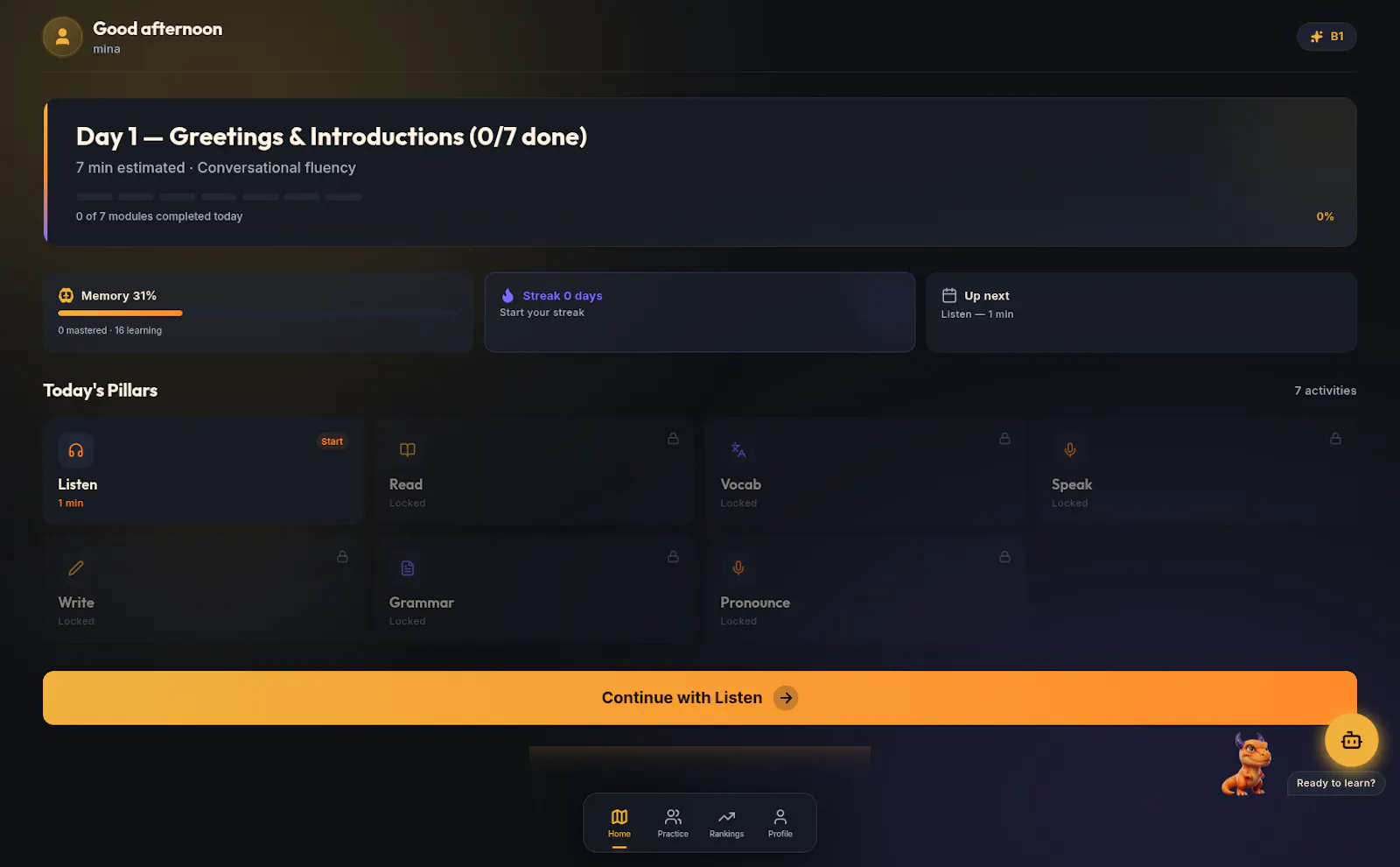 Aurex screenshot 1