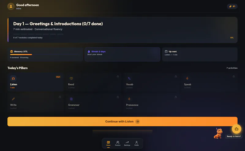 Aurex screenshot 1