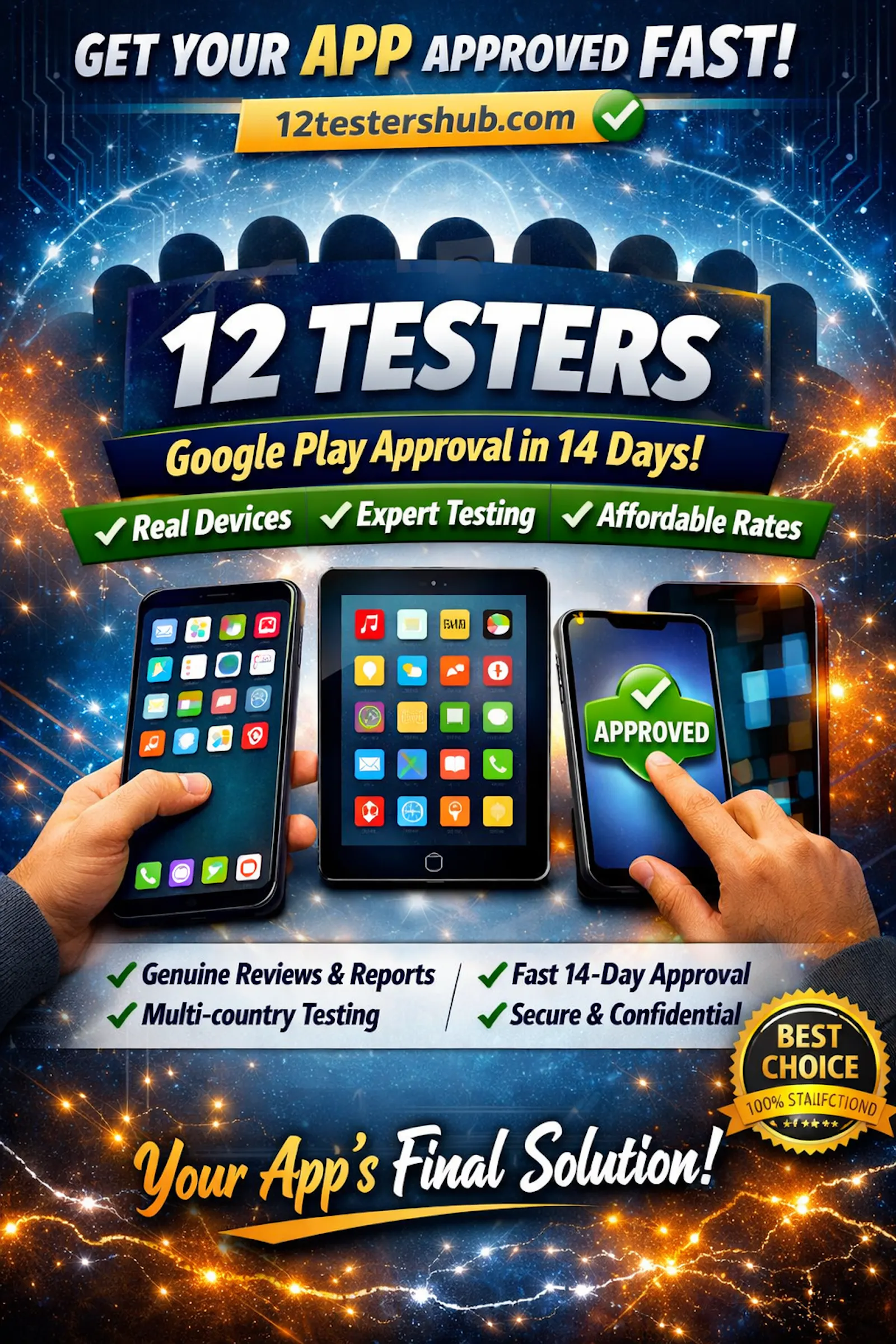 12 Testers Hub screenshot 1