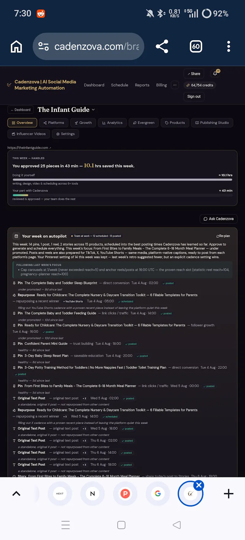Cadenzova screenshot 3