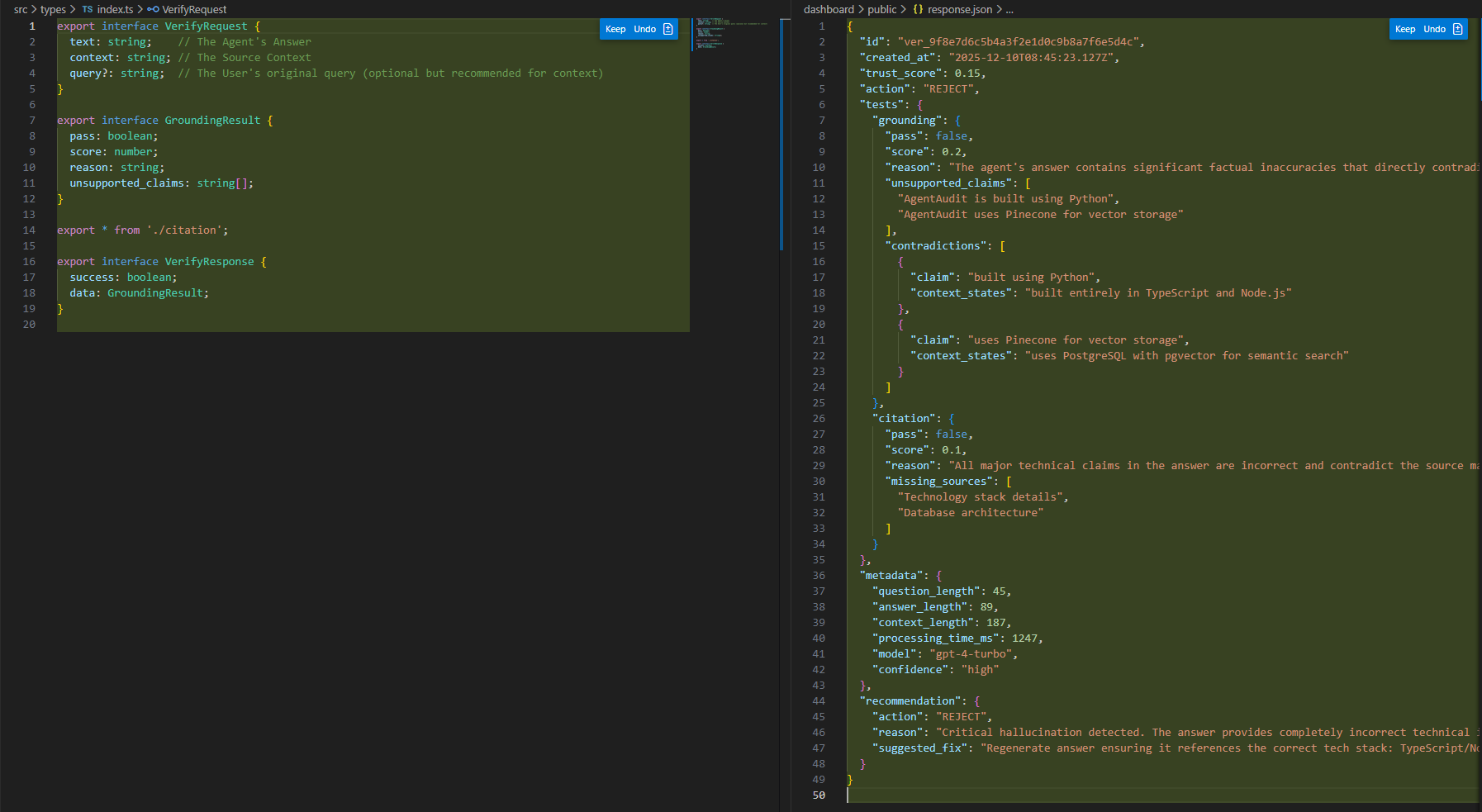 AgentAudit gallery image