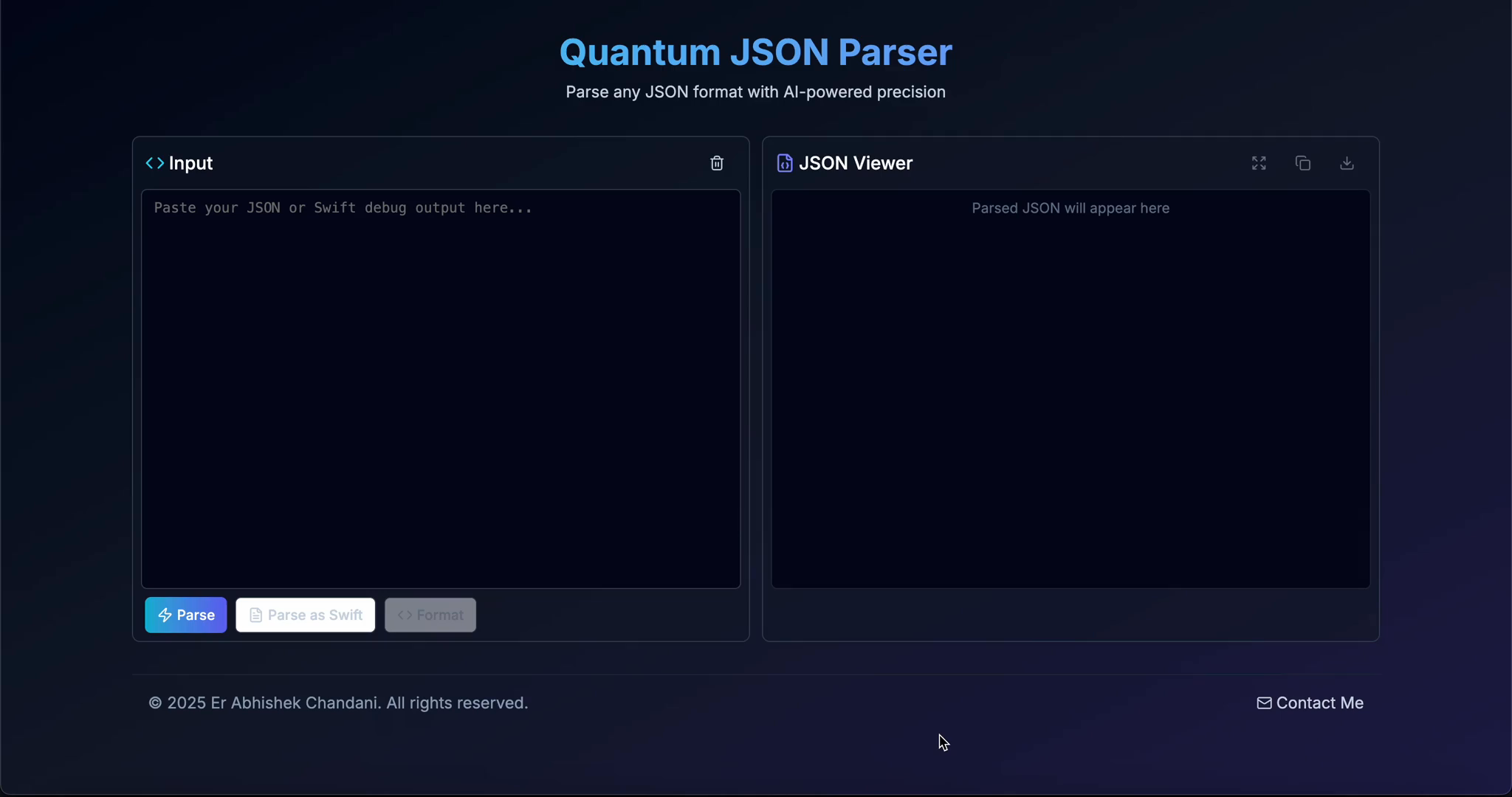 Parser de JSON Quantum - Analice, visualice y repare la salida de depuración JSON y Swift. media 5