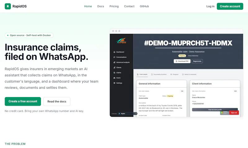 Rapidos screenshot 1