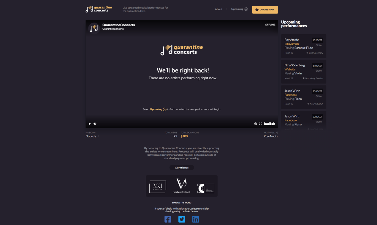 Quarantine Concerts gallery image