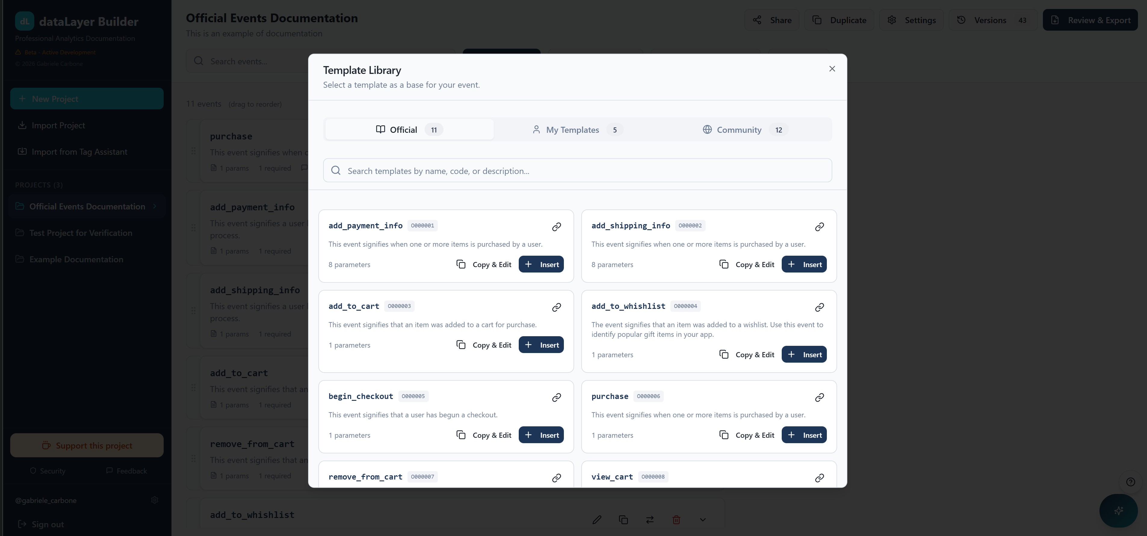 dataLayer Builder gallery image
