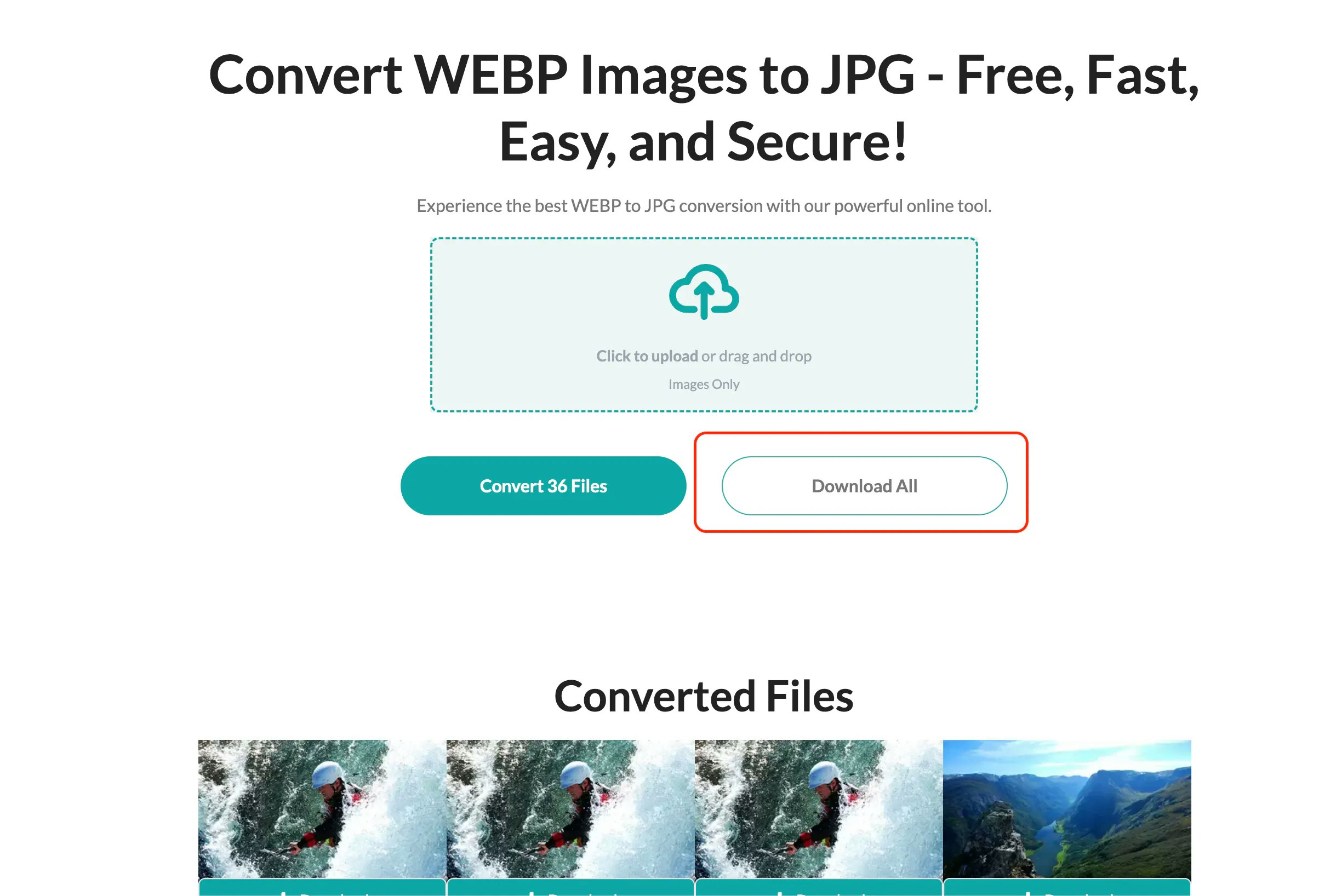 WebpToJpgOnline.com - JPG 이미지 변환 도구로 무료 대량 웹 사이트 이미지 미디어 2