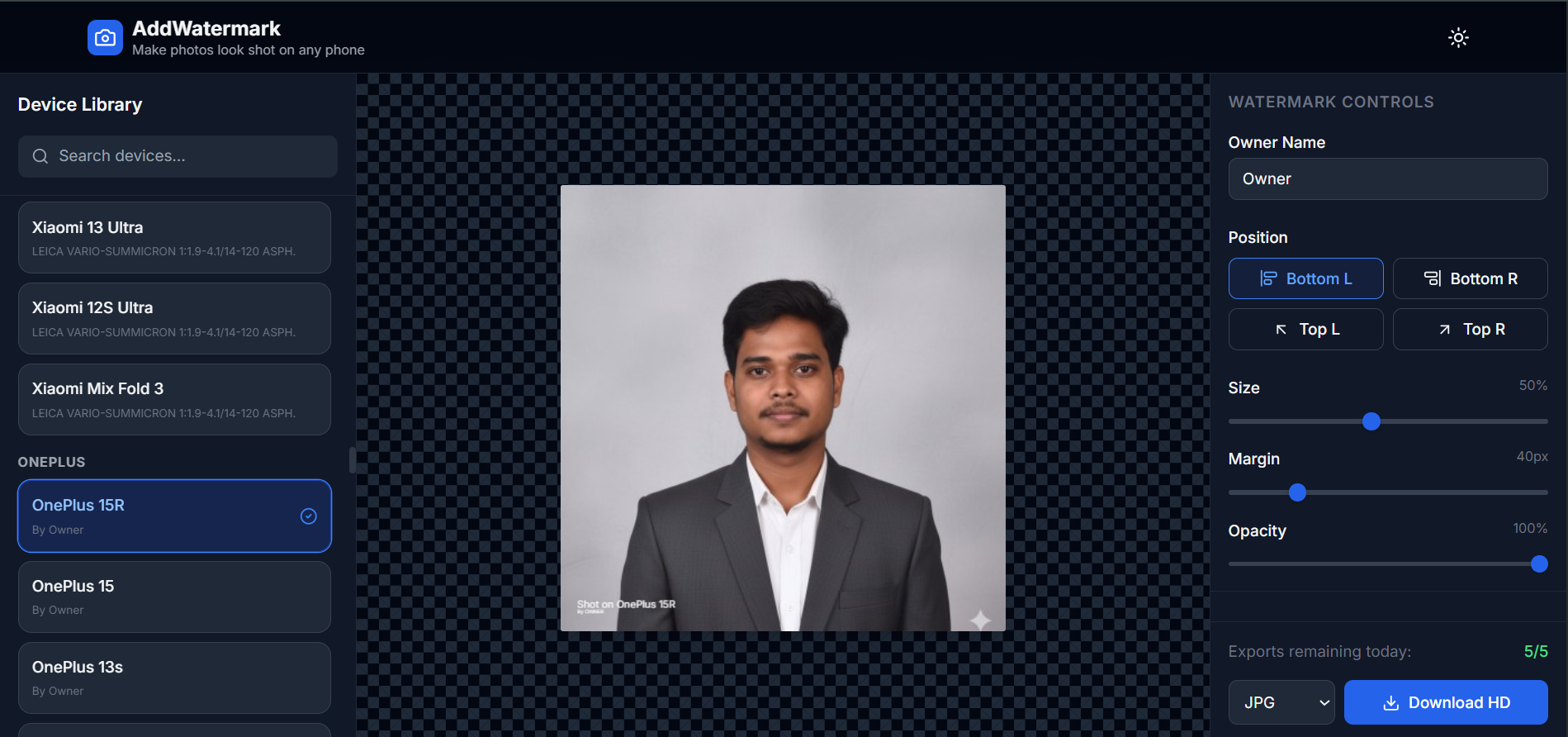 AddWatermark gallery image