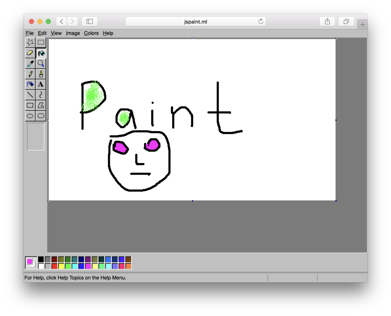 MS Paint Classic (JS Paint) 🎨 Classic MS Paint, REVIVED + Extras