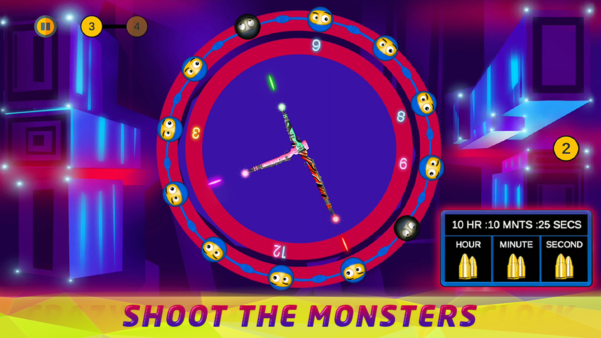 Clock Shooter - 2D Shooting Puzzle gallery image