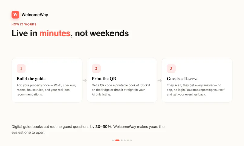 WelcomeWay screenshot 5