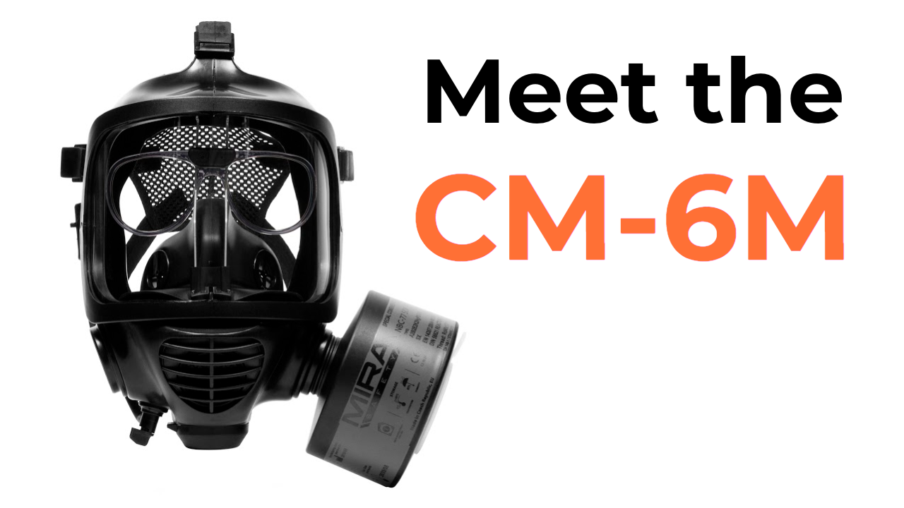 CM-6M Tactical Gas Mask gallery image