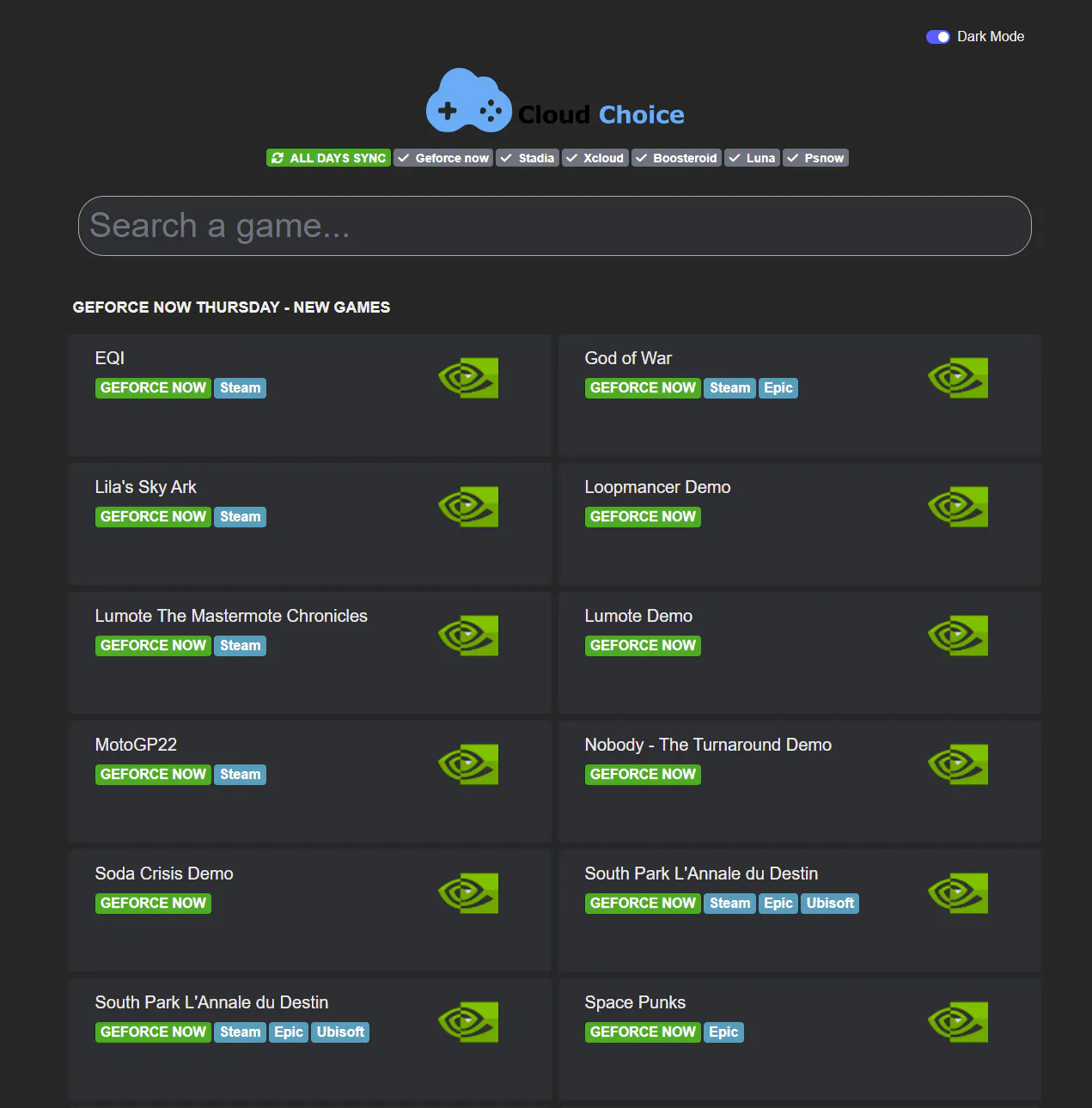 CloudChoice gallery image