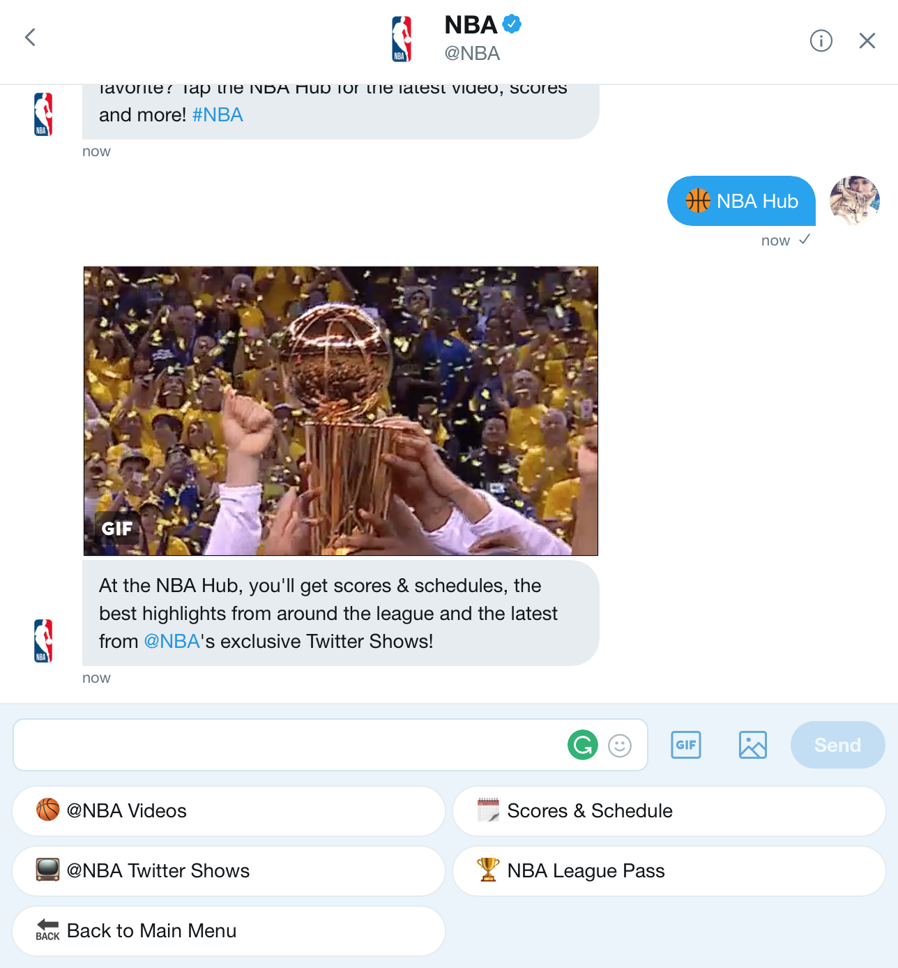 NBA Twitter Bot gallery image
