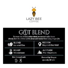 Lazy Bee Coffee - Game of Thrones Blend gallery image