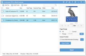 Coolmuster PDF to Word Converter gallery image