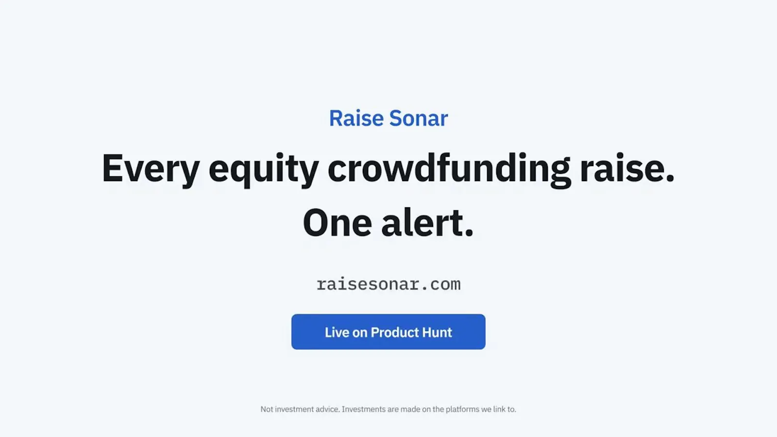 Raise Sonar screenshot 1 (video preview)