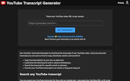 Transcript Generator media 1