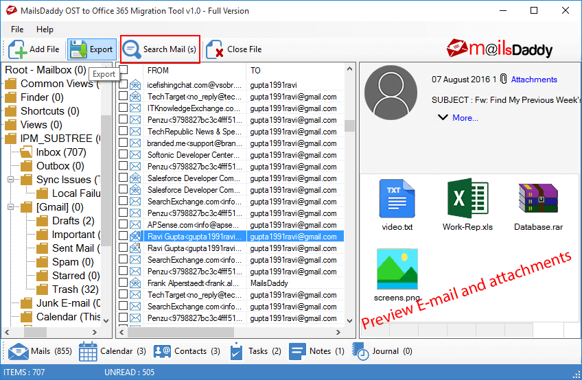 Mailsdaddy PST到Office 365遷移 - 最胖，最安全的解決方案，將OST文件導入辦公室365 media 2