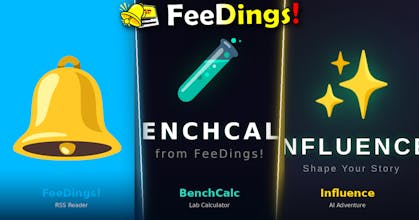 FeeDings! RSS, BenchCalc & Influence gallery image