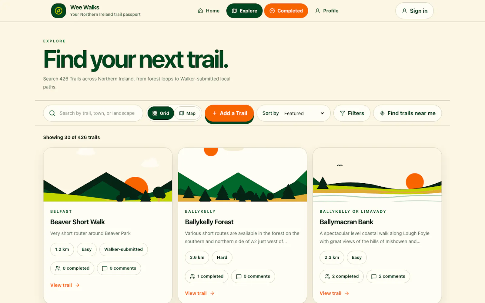 Wee Walks screenshot 1