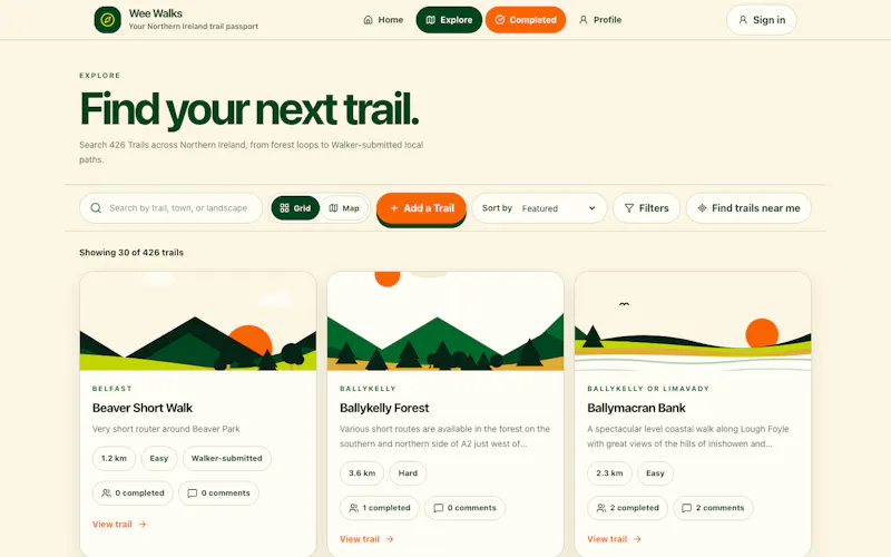 Wee Walks screenshot 1