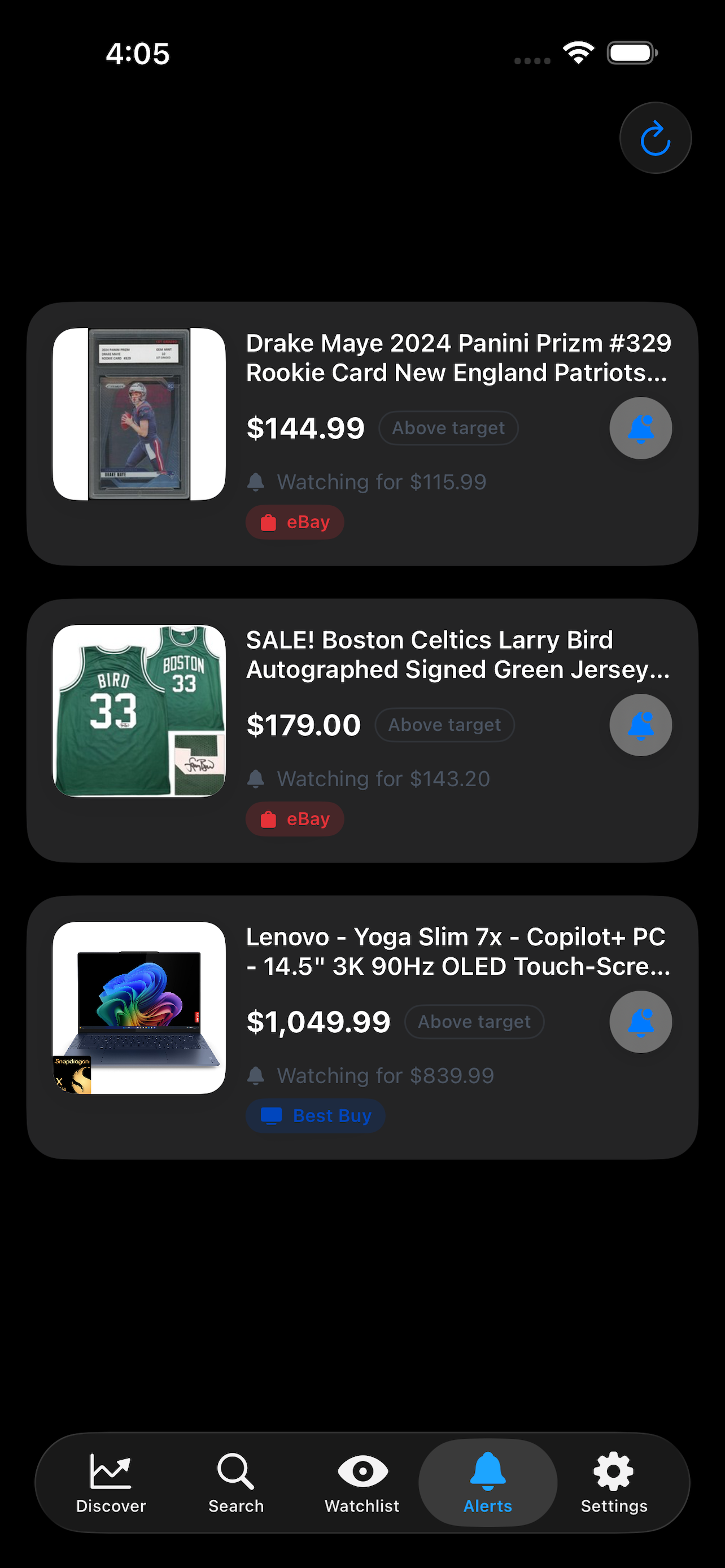 BuckHound™ - Price Intelligence - Screenshot 2 showing product features and functionality