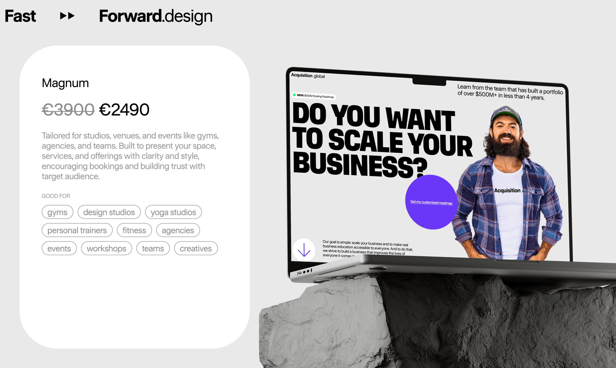 FastForward.design - Премиум веб -сайт в дни, без посторонней цены. медиа 10