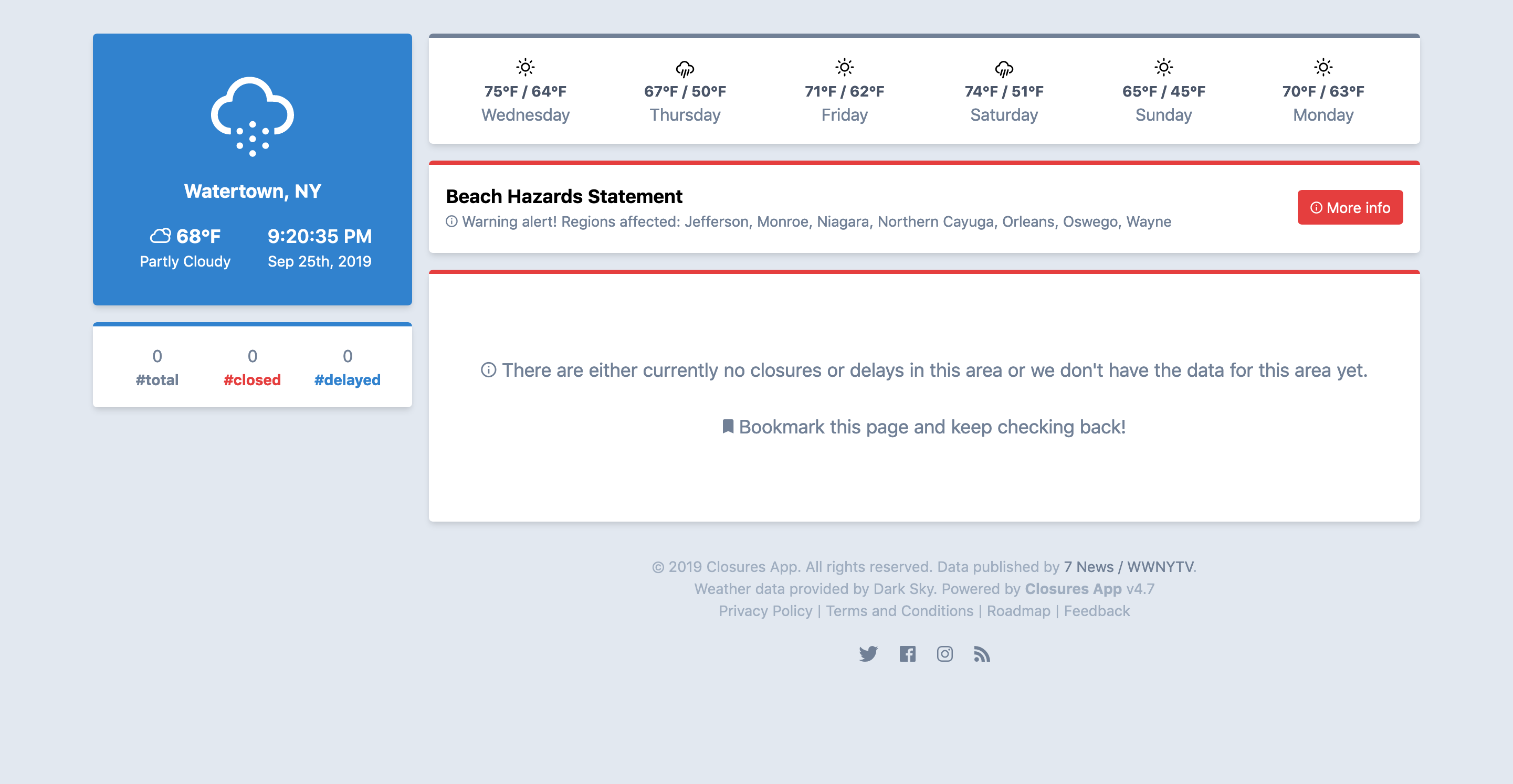 Closures App gallery image